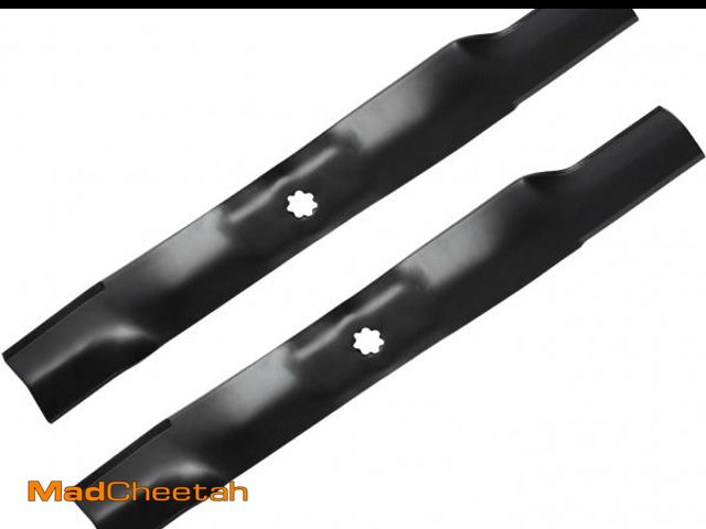 Lot 74-12507996 - 42" Deck Replacement Lawn Mower High Lift Blades for AM137327 AM141034 AM141032 M154061 M154062 - Co...