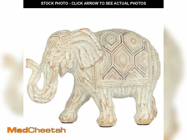 Lot 74-12717542 - Swaite Bohemian-Style Elephant Statue Modern Art Sculpture - Feng Shui Home Decor Ornament for Bedro...