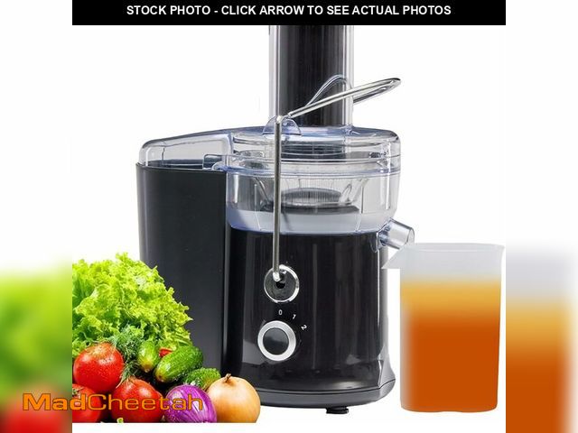 Lot 74-14067498 - OLIXIS Centrifugal Juicer Machines, 480W Juice Extractor with 2.6" Feed Chute for Vegetable and Frui...