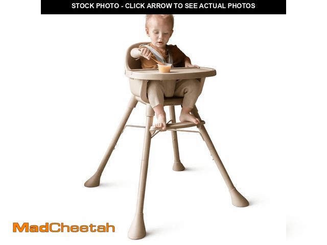 Lot 74-13776214 - HARPPA 3-in-1 Convertible Baby High Chair, Feeding Chair for Toddlers , Khaki - UNUSED