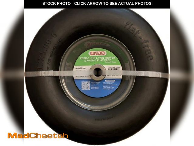 Lot 74-14356272 - Hi-Run 13 x 5.00-6 Flat-Free PU Assembly with Bushing (3/4 in.) Kits - UNUSED