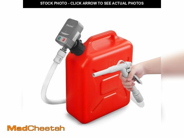 Lot 74-13625148 - Gas Can Fuel Pump Portable - Gifts for Men, Fast 3.2 GPM Flow Rate, 51Ã¢â¬Â Flexible Intake Hose, ...
