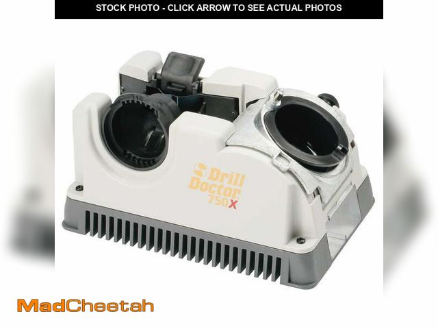 Lot 74-12688094 - Drill Doctor DD750X Electric Drill Bit Sharpener, 3/32-3/4" High-Speed, Portable - Steel, Masonry, C...