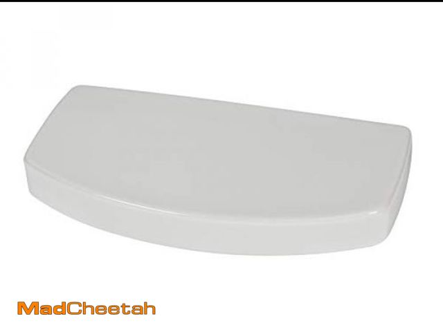 Lot 74-12367246 - American Standard 735158-400.020 Studio Replacement Toilet Tank Lid, White, 8.7 x 15.75 x 1.89 inche...