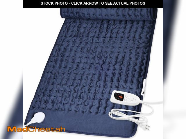 Lot 74-14046760 - Deepsoon Heating Pad,Electric Heating Pads for Back,Neck,Moist Heating Pad for Abdomen Shoulder Knee...