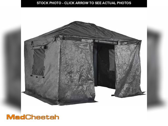 Lot 74-13419151 - Sojag Winter Cover for Gazebos, Waterproof 12' x 16' Gazebo Accessory with Roll-Up Door, and Vented ...