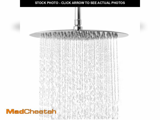 Lot 74-14383343 - NearMoon Rain Shower Head, Ultra-Thin Design-Pressure Boosting, Awesome Some Experience, High Flow S...