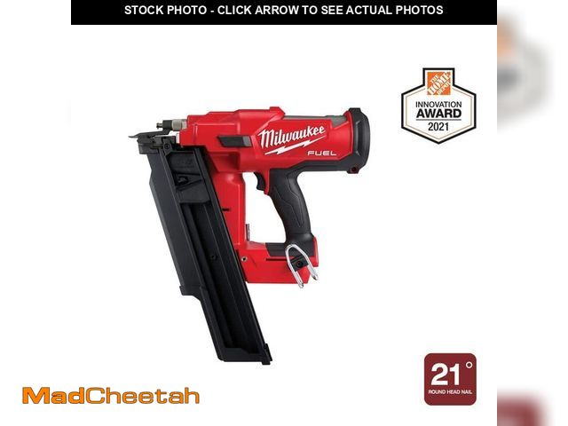 Lot 74-12517283 - Milwaukee M18 FUEL 3-1/2 in. 18-Volt 21-Degree Lithium-Ion Brushless Cordless Framing Nailer (Tool-O...