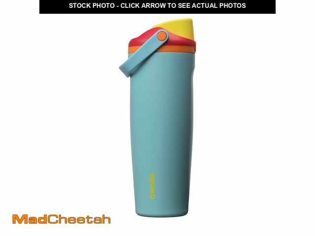 Lot 74-14151369 - Owala FreeSip Sway Insulated Stainless Steel Water Bottle with Two-Way Spout, Built-In Straw and Buc...