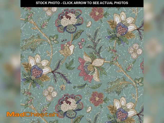 Lot 74-12971061 - DacaiCloth Vintage Floral Peel and Stick Wallpaper, Sage Green, Self-Adhesive,Removable Wallpaper Wa...