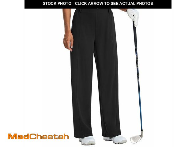 Lot 74-14154957 - Women's Wide Leg Golf Dress Pants 27"/29"/31" Flowy Travel Work Slacks Trousers UPF 50+ Business Cas...