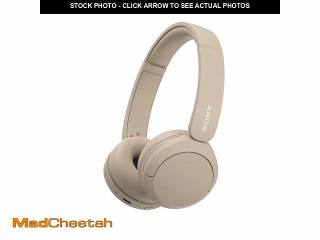 Lot 74-14272531 - Sony WH-CH520 Wireless Headphones Bluetooth On-Ear Headset with Microphone and up to 50 Hours Batter...