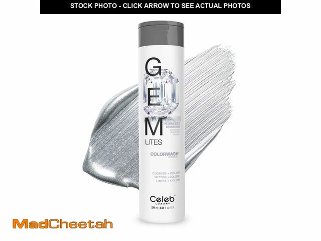 Lot 74-14057852 - Celeb Luxury Gem Lites Colorwash, Professional Semi-Permanent Hair Color Depositing Shampoo, Flawles...