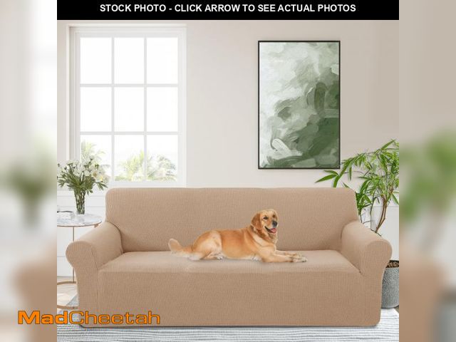 Lot 74-12309689 - Luxshare Home Stretch Couch Cover Washable Sofa Slipcover Furniture Protector with Non Skid Foam and...