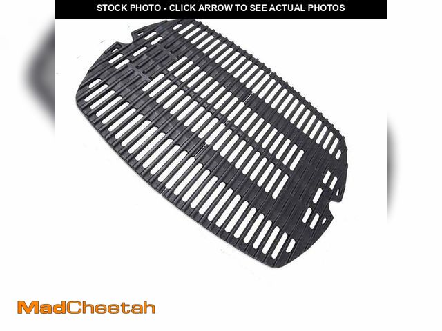 Lot 74-14154187 - Uniflasy 7645 Cast Iron Cooking Grates for Weber Q200, Q220, Q2000, Q2400 Series Gas Grills, for Web...