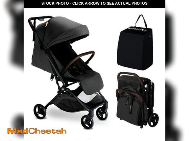 Lot 74-12158851 - Mamazing Light Weight Baby Stroller  11.5 Lb Ultra Air Light Weight Foldable Carbon Fiber Baby Trave...