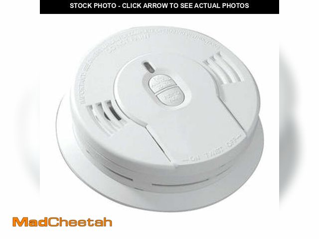Lot 74-14443401 - (SET OF 2) Kidde 10 Year Worry-Free Battery Powered Smoke Detector with Ionization Sensor (2 PACK) -...