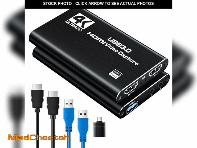 Lot 74-12975828 - Newhope HDMI Capture Card for Streaming, Full HD 1080P 60FPS Capture USB 3.0 Game Audio Video Captur...