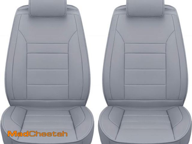 Lot 74-12043936 - INCH Empire 2 Front Car Seat Cover-Water Proof Synthetic Leather Cushion Universal Fit for Most of S...