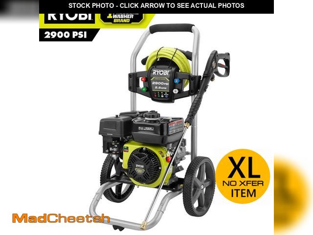 Lot 74-14112851 - RYOBI 2900 PSI 2.5 GPM Cold Water Gas Pressure Washer with 212cc Engine - UNUSED