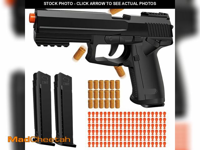 Lot 74-13549055 - Tcxomino Automatic Shell Ejecting Toy Gun for Age 13+ Years, Fidget &amp; Shooting Game, Realistic T...