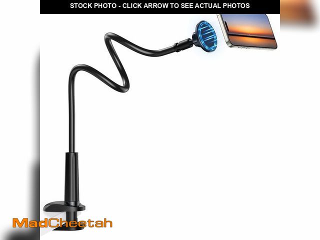 Lot 74-13627416 - Magnetic Gooseneck Phone Holder Mount for iPhone 17/16/15/14/13/12 - Magnetic Stand Tabletop Clamp 3...