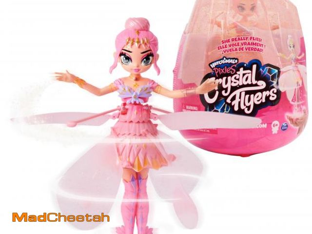 Lot 74-12305270 - Crystal Flyers by Hatchimals, Pink Magical Flying Pixie Toy Doll, Girls Gifts, Kids Toys for Girls A...