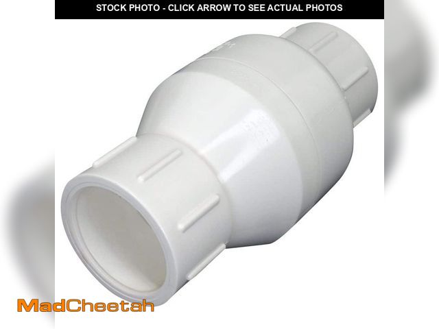 Lot 74-14588765 - Apollo 2 in. Slip x 2 in. Slip Solvent-Weld PVC Check Valve PVCCV2 - UNUSED