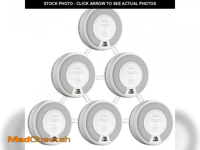 Lot 74-12315429 - X-Sense Wireless Interconnected Combination Smoke and Carbon Monoxide Detector, 10-Year Battery Powe...
