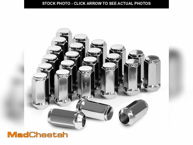 Lot 74-14214334 - TIROL 24pcs M14X1.5 Lug Nuts, Compatible 2015-2021 Suburban, 2000-2021 Silverado 1500 Sierra 1500, 2...