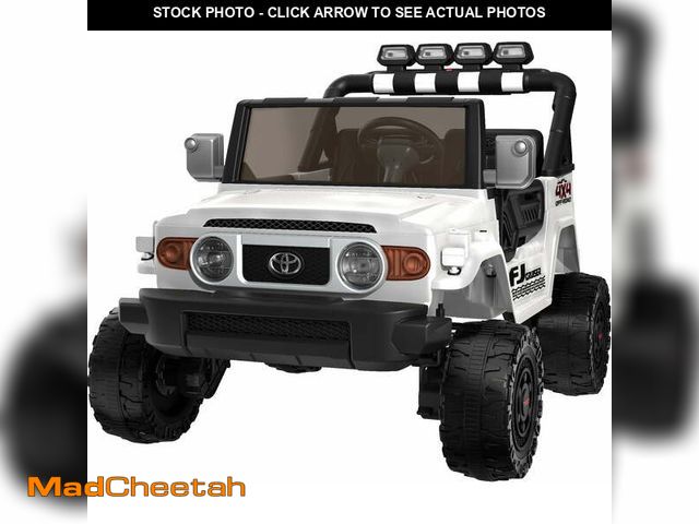 Lot 74-12831964 - Licensed Toyota 24V 2 Seater Ride on Toys for Toddlers, Powered Electric Car w/ 4 Wheels, Parents Re...