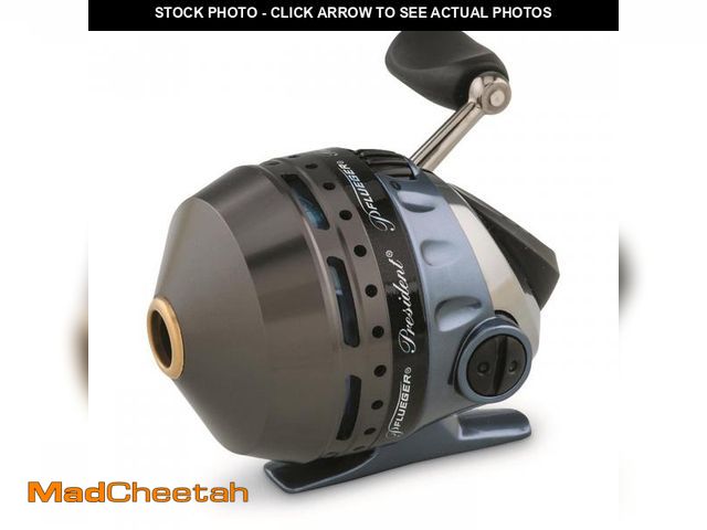 Lot 74-12311556 - Pflueger President Spincast Reel, Size 10 Fishing Reel, Right/Left Handle Position, Aluminum Spool, ...