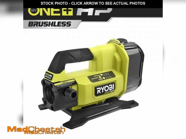 Lot 74-10224096 - ONE+ HP Brushless 1/4 hp. 18V Cordless Battery Powered Transfer Pump (Tool-Only) - UNUSED