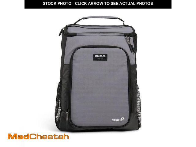 Lot 74-14448894 - Latitude 16 qt. Top Grip Backpack Cooler-Carbonite - UNUSED