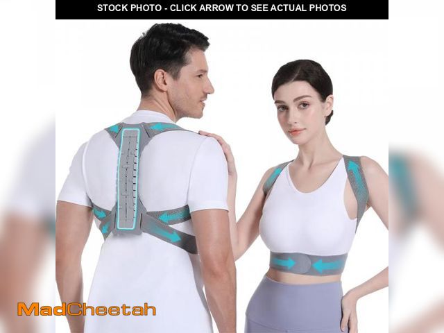 Lot 74-12119021 - OFIR Revolutionary Upper Back Brace Posture Corrector for Women &amp; Men, Effective Back Straighten...