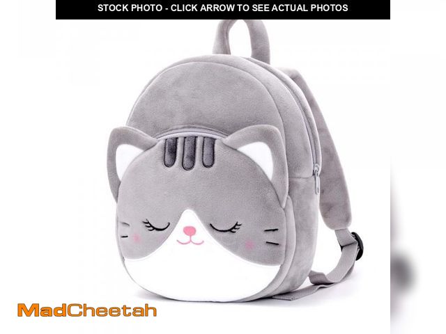 Lot 74-12117167 - Lazada Cat Toddler Backpack Plush Backpack Toddler Girls Backpack Cat Animal Kids Backpacks for Girl...