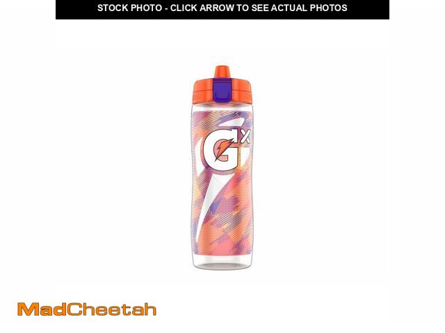 Lot 74-13543333 - Gatorade Glitched Camo Guava Gx Bottle - USED