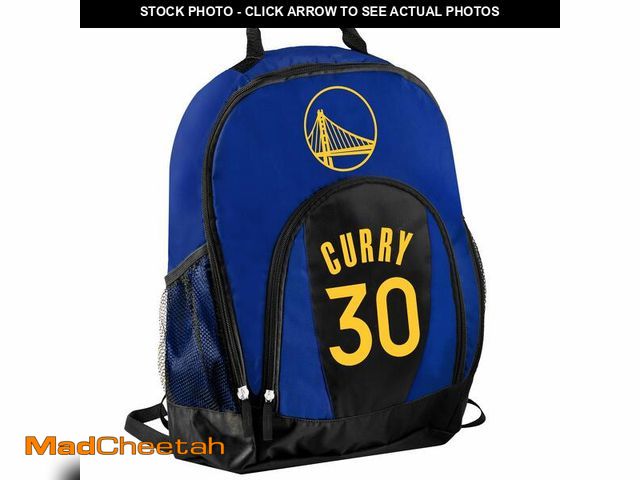 Lot 74-13776594 - FOCO Golden State Warriors Curry S. #30 2014 Primetime Backpack - UNUSED