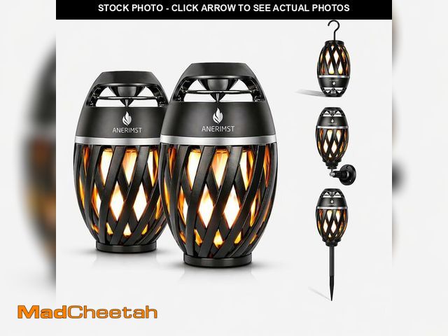 Lot 74-14056654 - ANERIMST for Dad, Outdoor Bluetooth Speakers with LED Torch Light Ã¢â¬â Wireless &amp; Waterproof...