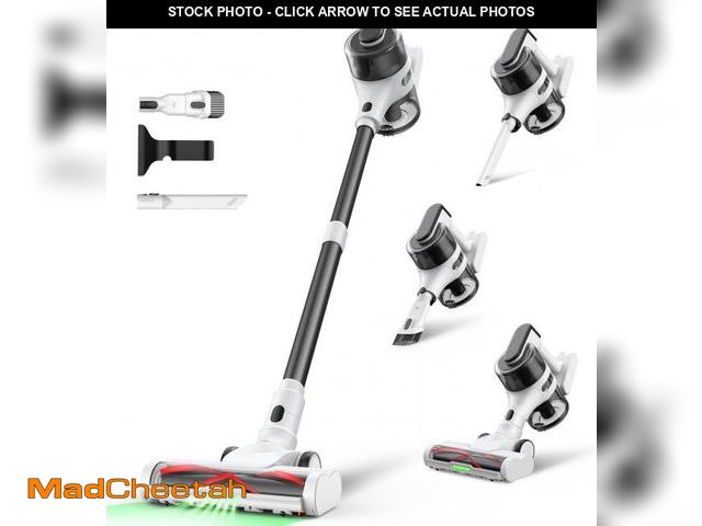 Lot 74-11905830 - Cordless Stick Rechargeable Vacuum Cleaner, Lightweight, 55min Runtime, 9 in 1 Powerful Suction, Sel...