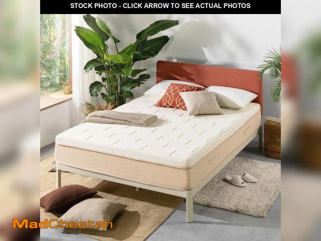 Lot 74-12422109 - 12 in. Medium Havn Memory Foam Pillow Top Queen Mattress Bamboo Charcoal Odor and Moisture Control -...