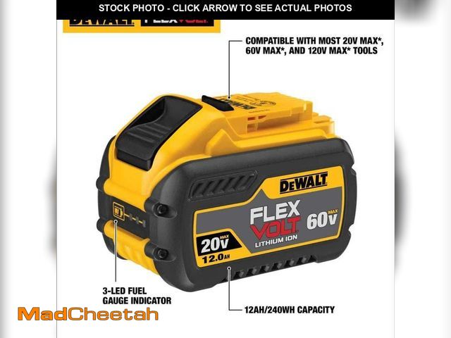 Lot 74-13133734 - DEWALT  Lithium-Ion 9.0Ah Battery - USED