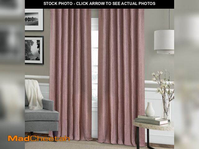 Lot 74-5077174 - Alcott Hill Michaela Window Solid Color Blackout Tab Top Single Curtain Panel FRRB1159 Curtain Color...