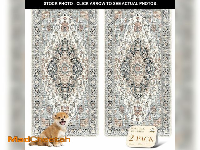 Lot 74-12606041 - nunubaby Washable Pee Pads for Dogs, Stylish, Non-Slip and Leak-Proof Pee Pads. Reusable Potty Pads ...