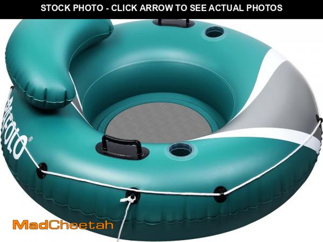 Lot 74-12312336 - River Tubes for Floating Heavy Duty, Pool Float Adult, 45" Inflatable Float Tube for Beach Lake Raft...