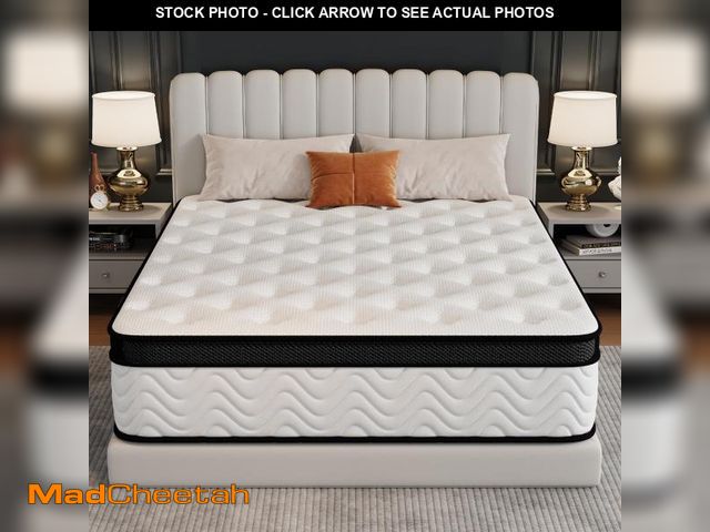 Lot 74-12373452 - Susalt Queen Mattress 12 Inch, Queen Size Memory Foam Mattress in a Box, Hybrid mattresses with Inde...