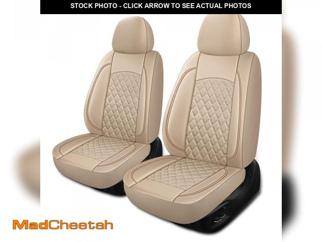 Lot 74-12436958 - HChengkikz Leather Seat Covers,Breathable and Waterproof Napa Leather Car Seat Cover,Universal Inter...