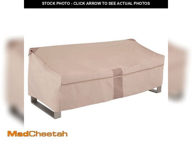 Lot 74-14351834 - MODERN LEISURE Monterey Water Resistant Outdoor Patio Loveseat Cover, 82.5 in. W x 38 in. D x 38.25 ...