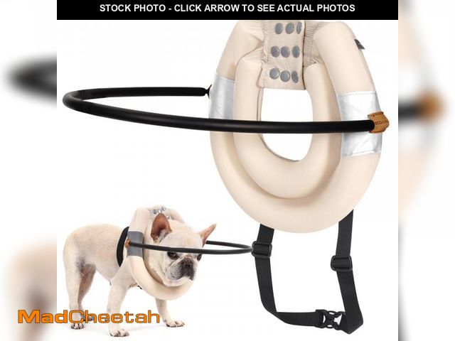 Lot 74-11547072 - BECEMURU Blind Dog Collar, Blind Dog Cat Harness Guiding Bumper Dog Collar Ring Pet Anti-Collision R...