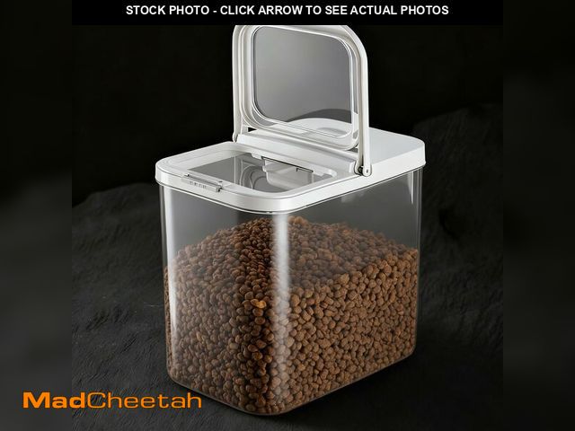 Lot 74-13571544 - LivLab Mker Pet Food Storage Containers With Lids &amp; Scooper - Dog Food Storage Container,12L/12K...